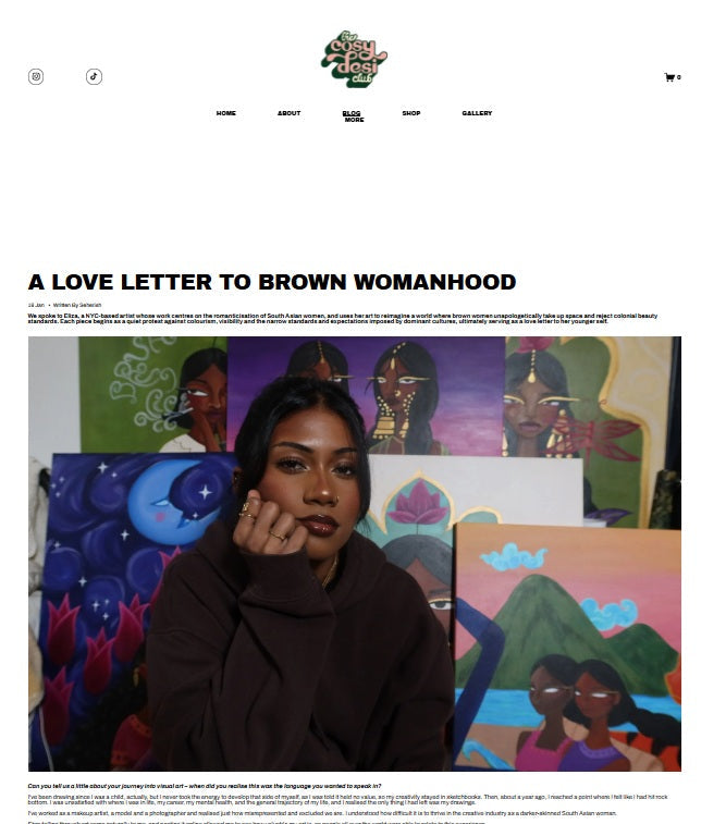 A Love Letter to Brown Womanhood