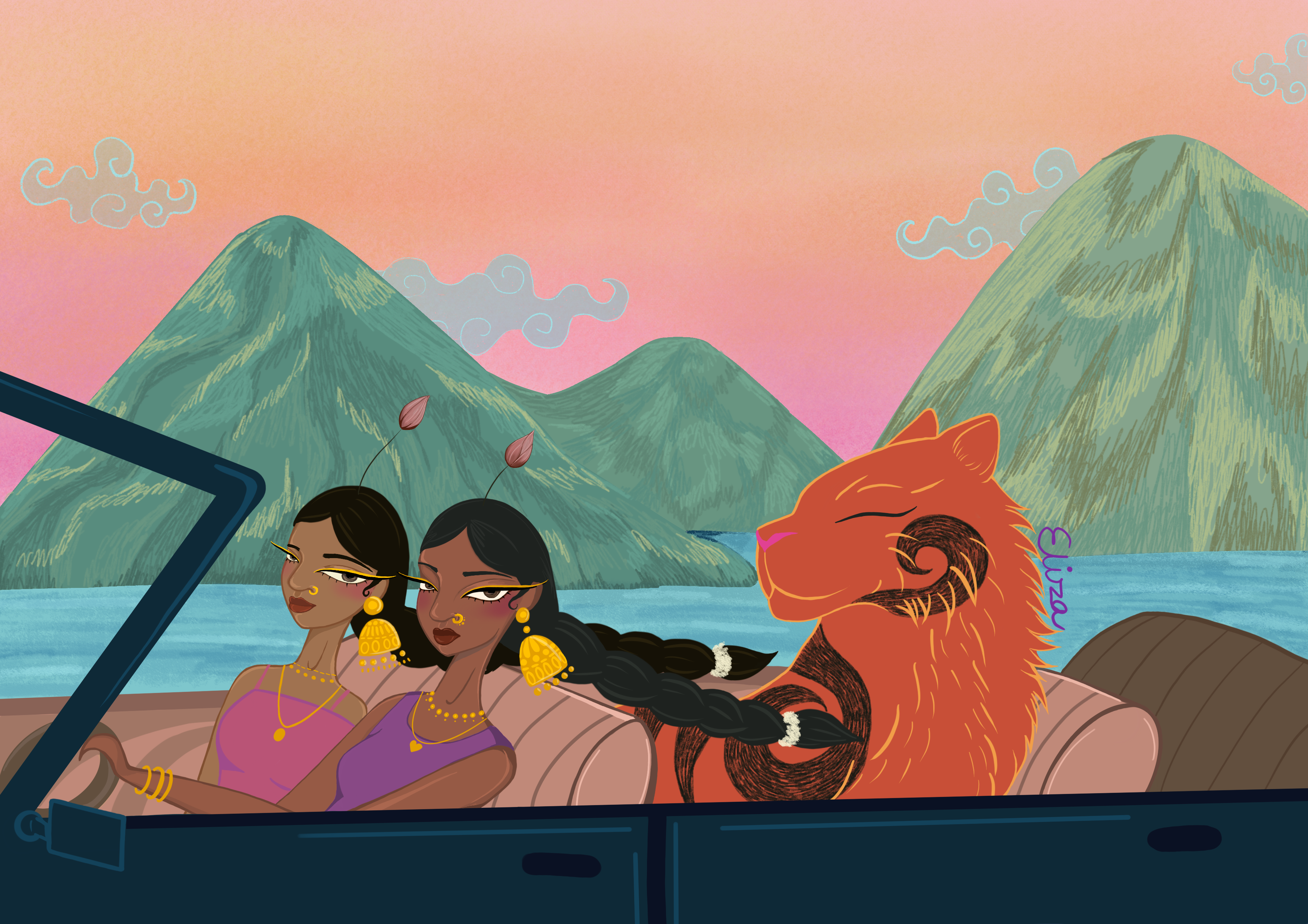 Road trip with the girls