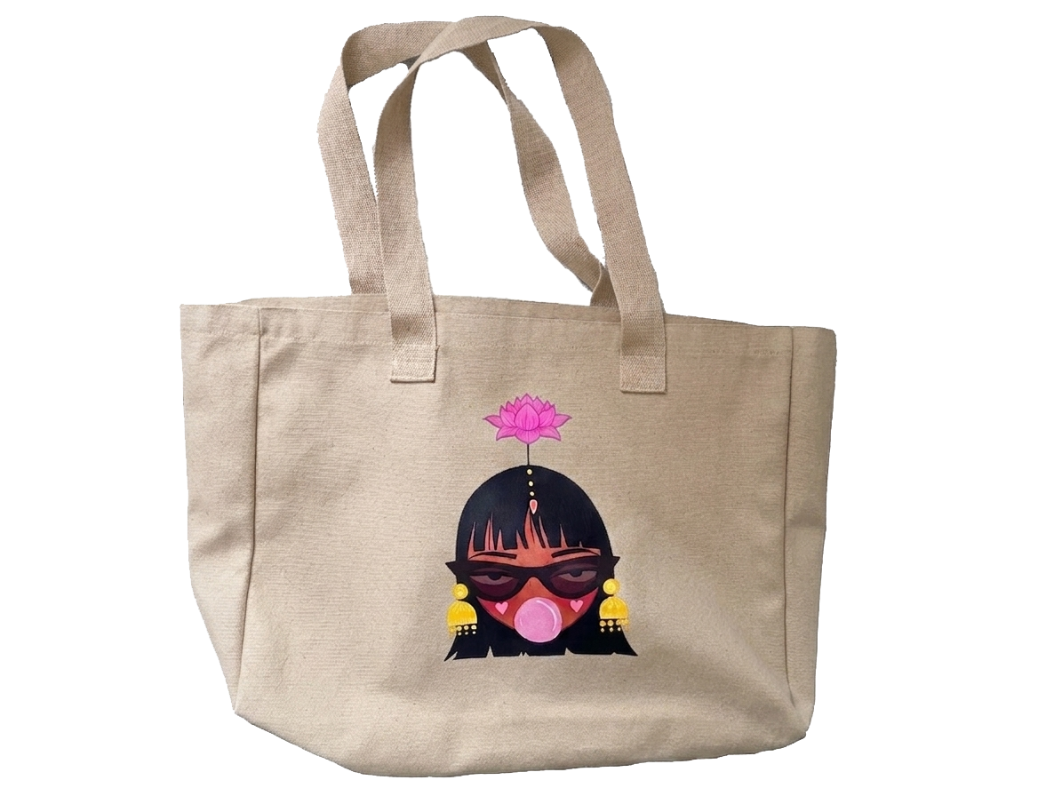 auntie behavior tote bag