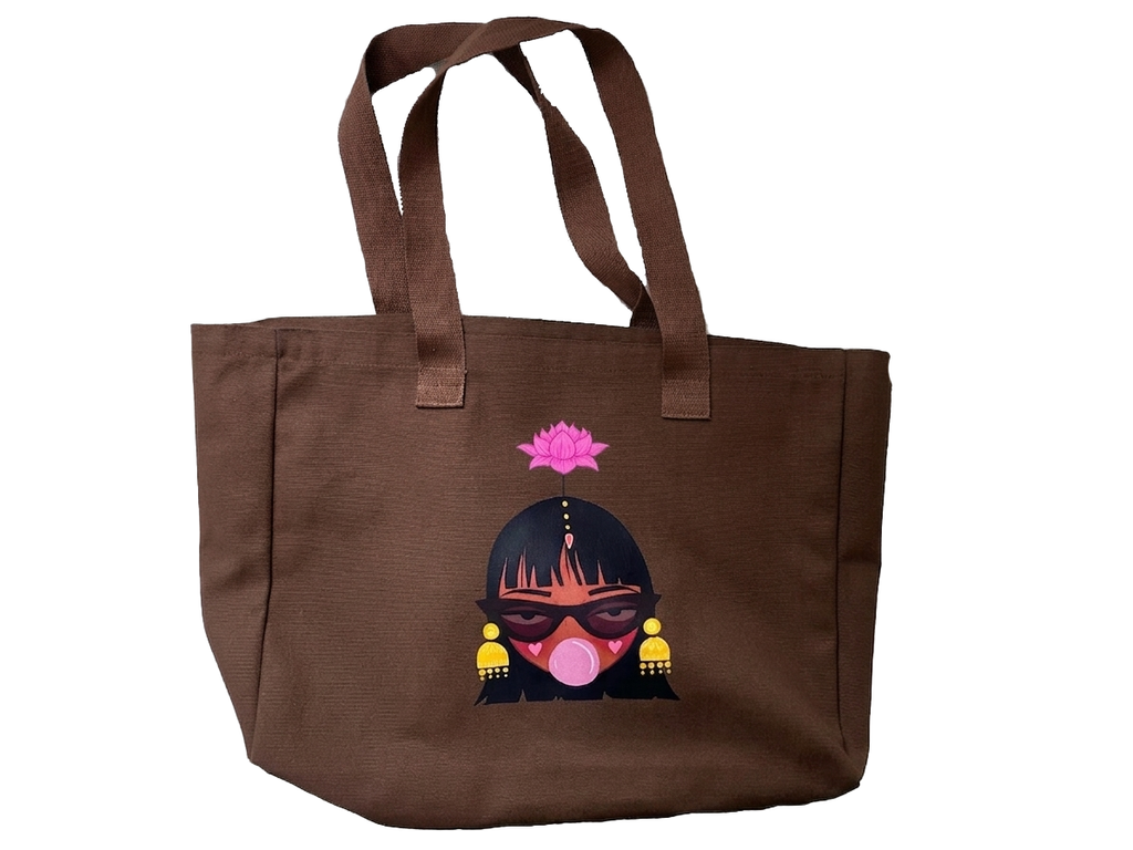 auntie behavior tote bag